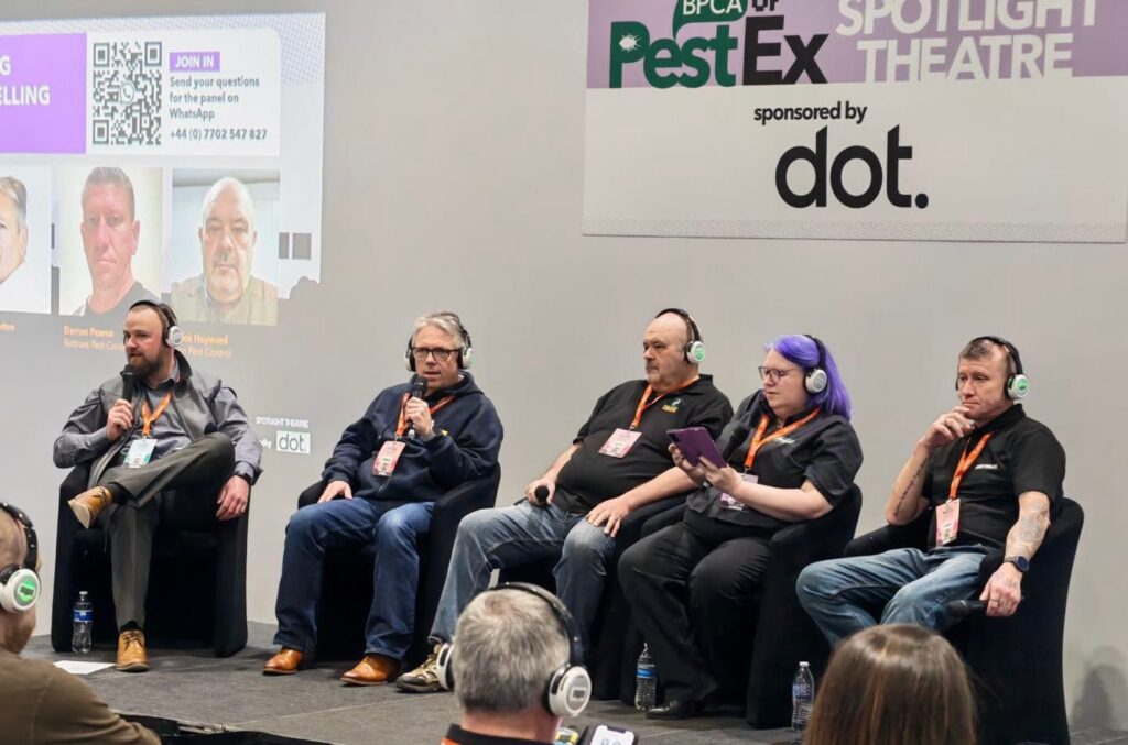 CSS Pest Services at an industry exhibition